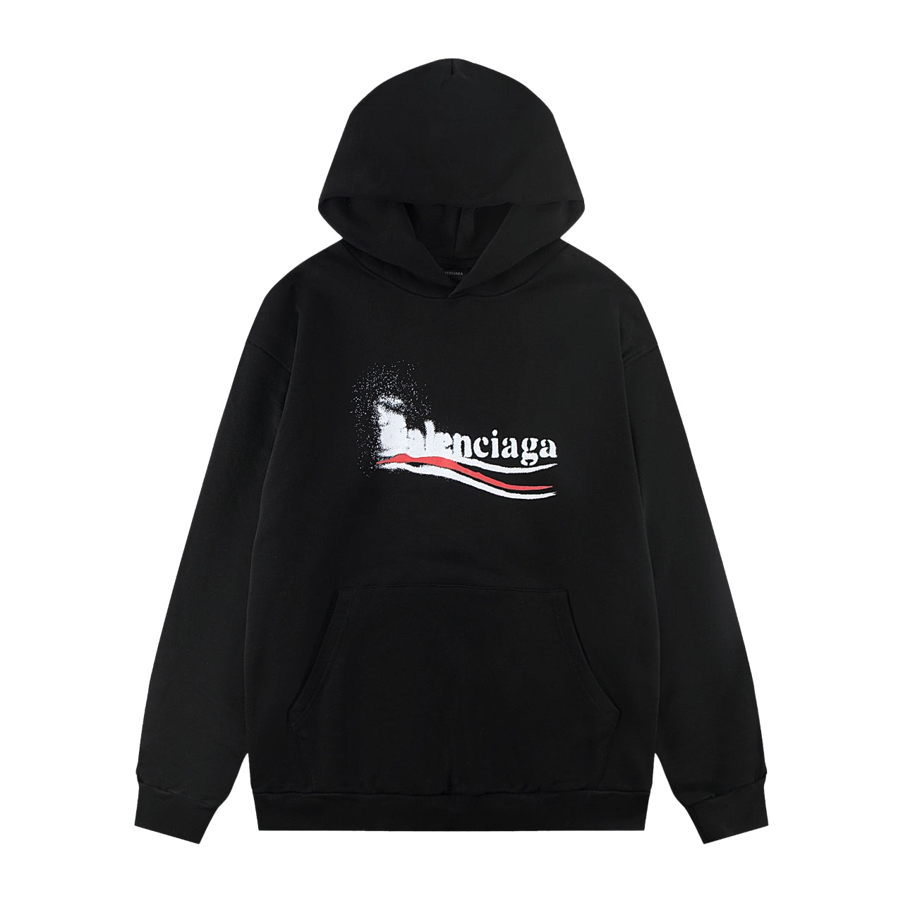 Balenciaga Loose Fit Print Hoodie main image