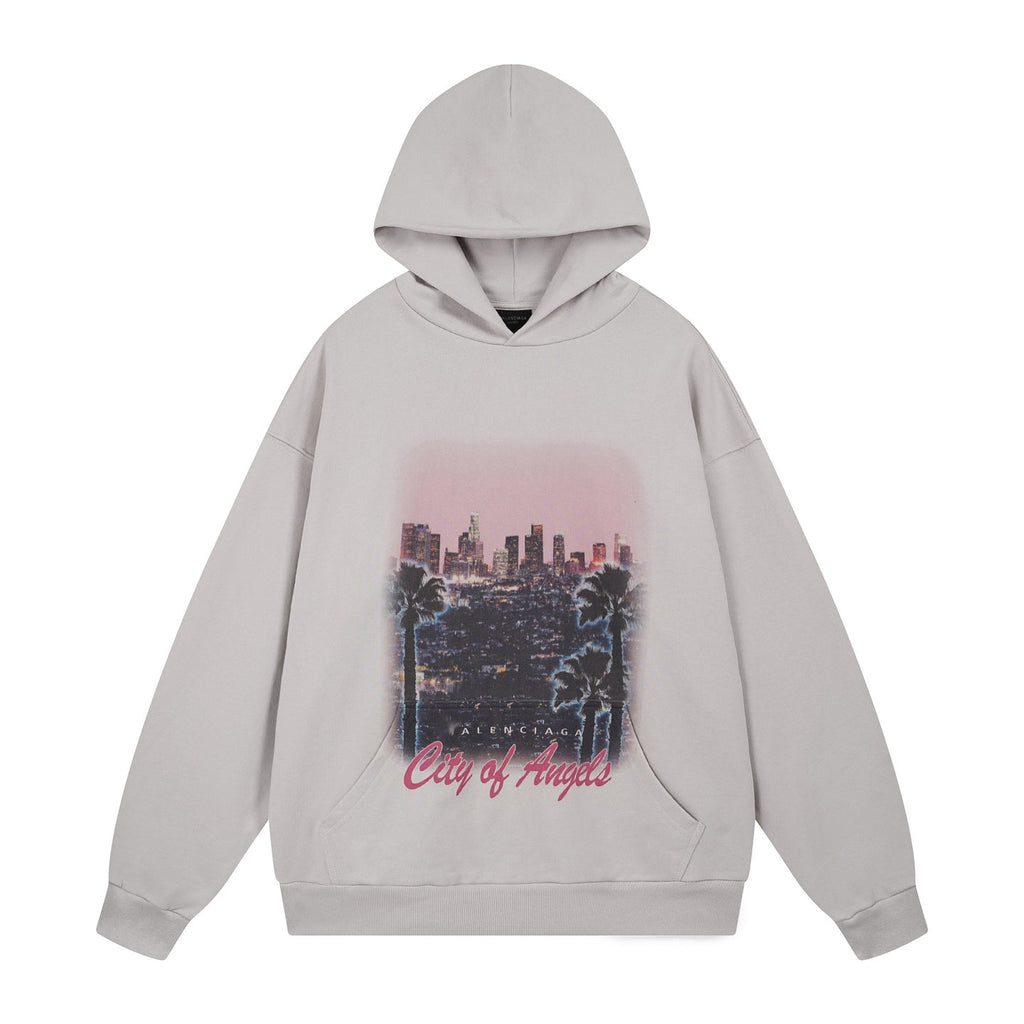 Balenciaga Print Loose Fit Hoodie main image