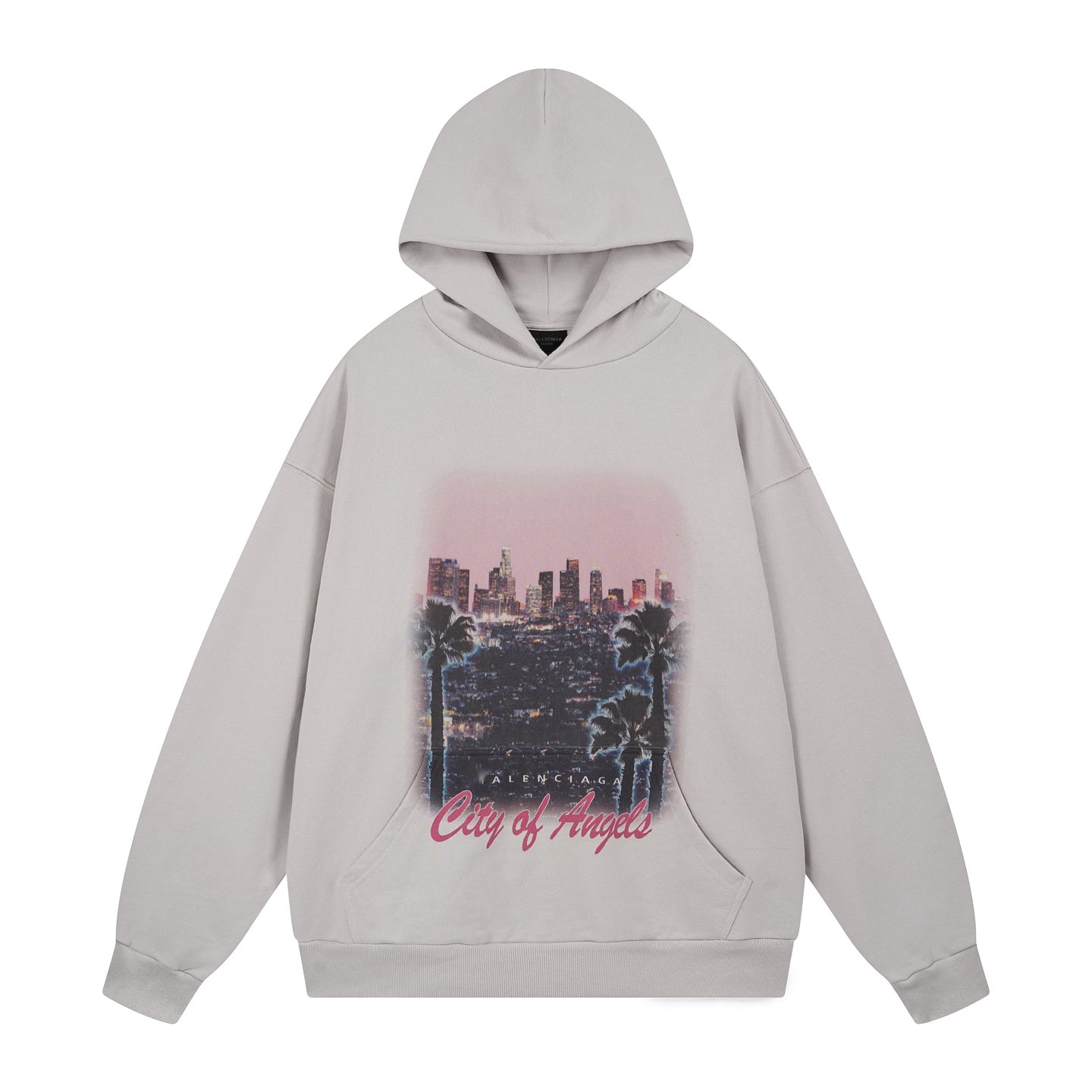 Balenciaga Print Loose Fit Hoodie main image
