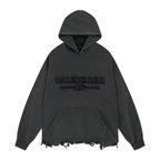 Balenciaga Distressed Couples Hoodie main image