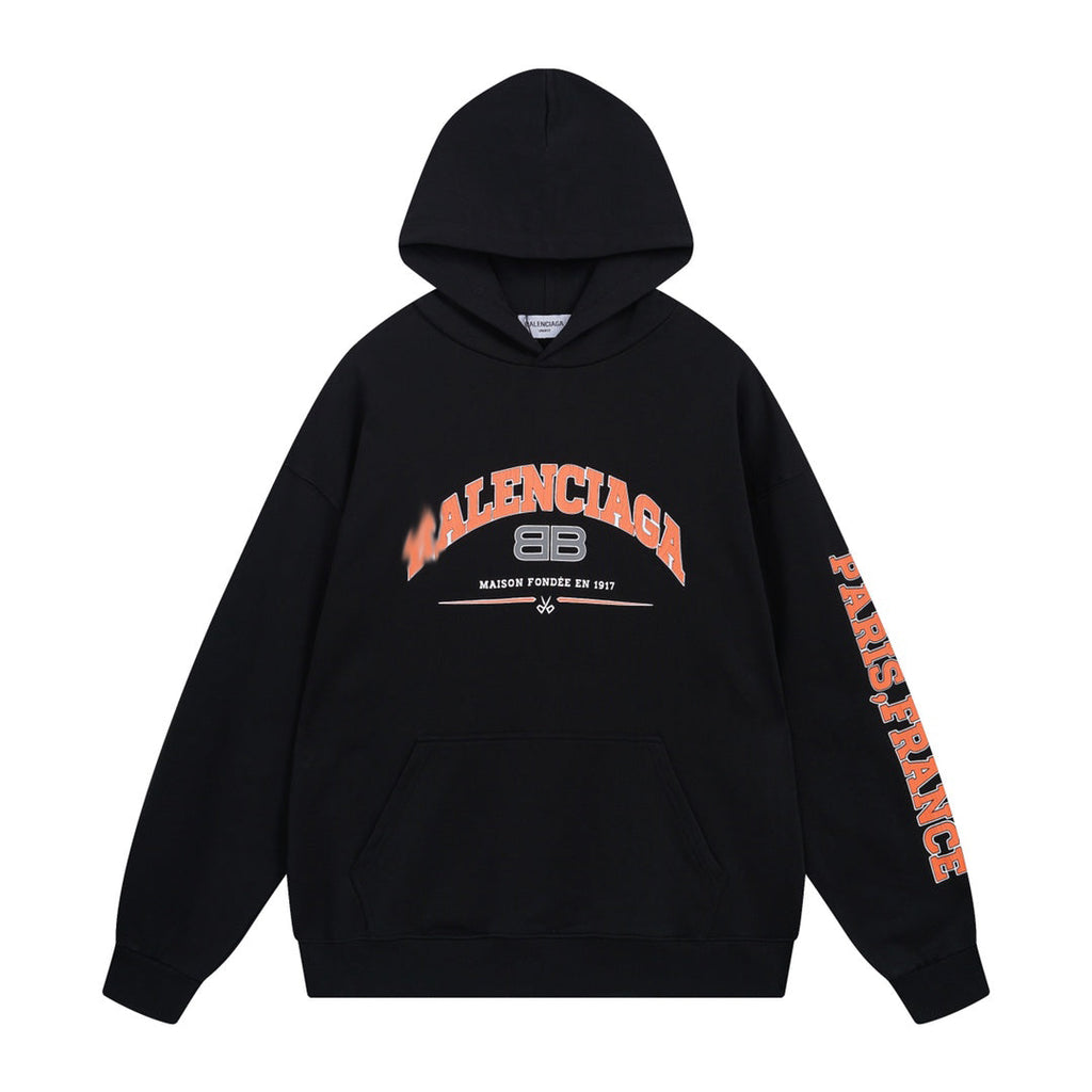 Balenciaga Print Couples Hoodie main image