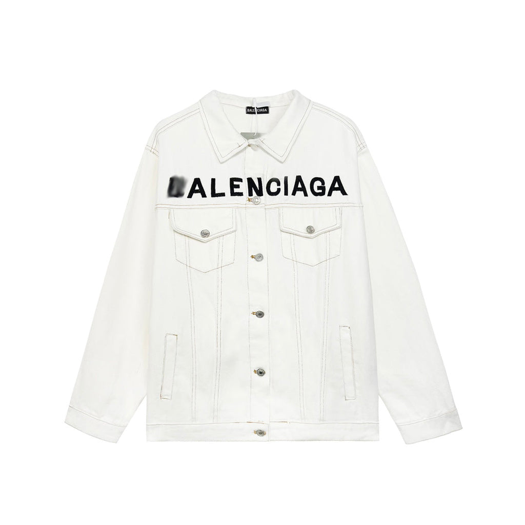 Balenciaga White Embroidery Jacket product image 2