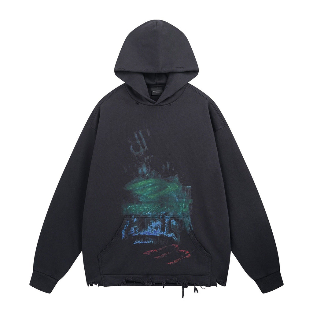 Balenciaga Men's Distressed Hoodie product image 2