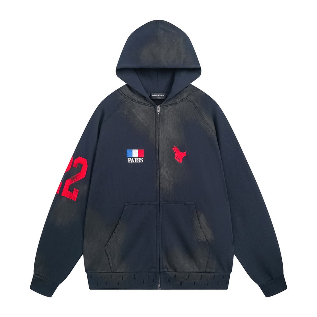 Balenciaga Print 22 Couples Hoodie main image