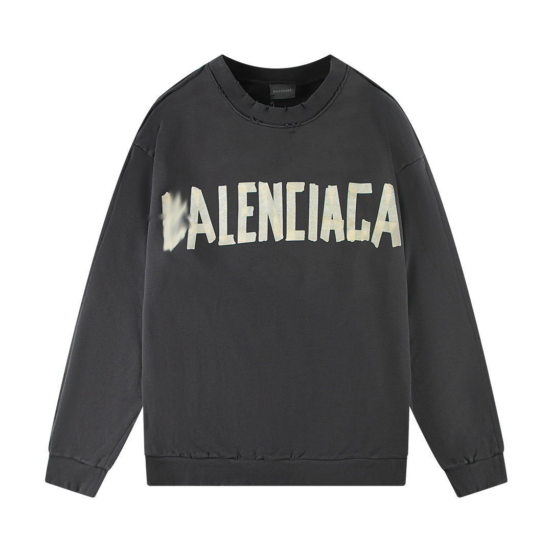 Balenciaga Distressed Couples Sweatshirt main image