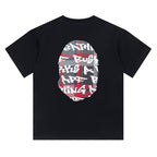 BAPE Stroke Camo By Bathing Big Ape Head T-Shirt - image 2