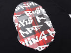 BAPE Stroke Camo By Bathing Big Ape Head T-Shirt - image 6