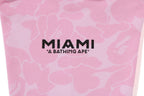 BAPE x Miami Graphic Hoodie - Black, Grey & Pink product view 3