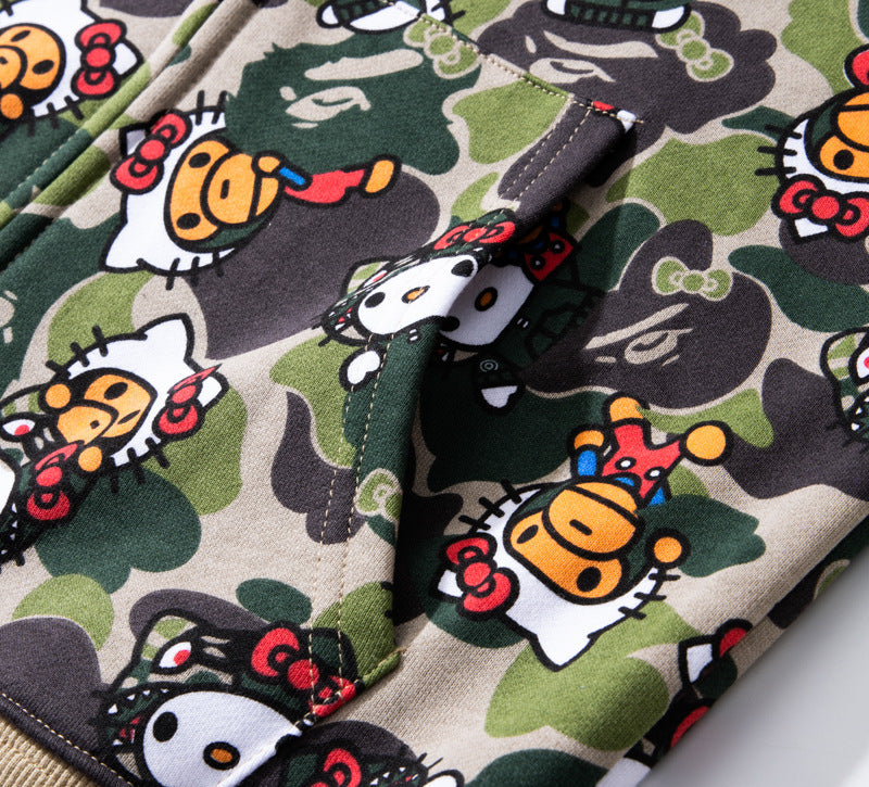 BAPE Hello Kitty CAMO Hoodies - image 13