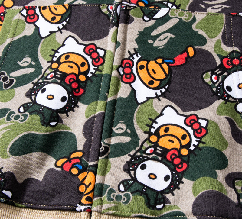 BAPE Hello Kitty CAMO Hoodies - image 14