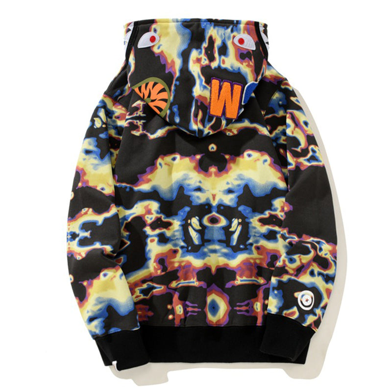 BAPE Color Shark Hoodie - image 7