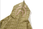 BAPE Logo Color Camo Shark Hoodie - image 6