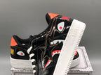 A Bathing Ape Bape Sta Low Mad Shark Black Orange - image 7