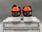 A Bathing Ape Bape Sta Low Mad Shark Black Orange - image 5