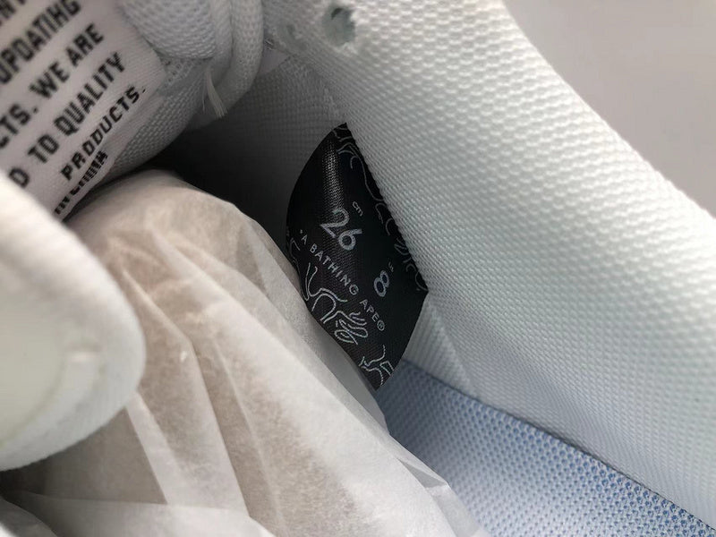 A Bathing Ape Bape Sta Low Shark White - image 10