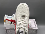 A Bathing Ape Bape Sta Low Shark White - image 5