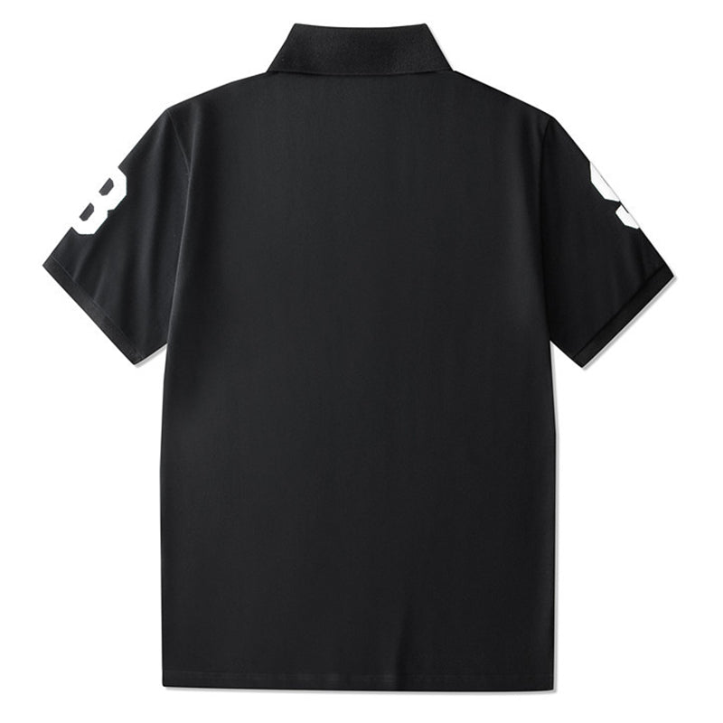 BAPE Embroidery Ape Head Logo Polo T-Shirt - image 3