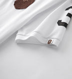 BAPE Embroidery Ape Head Logo Polo T-Shirt - image 7