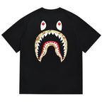 BAPEX Stussy Shark Print T-Shirt - image 2