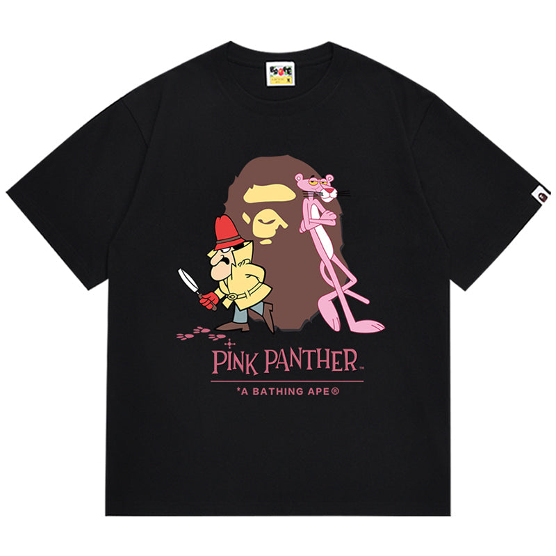 BAPE X PINK PANTHER APE HEAD TEE - image 2