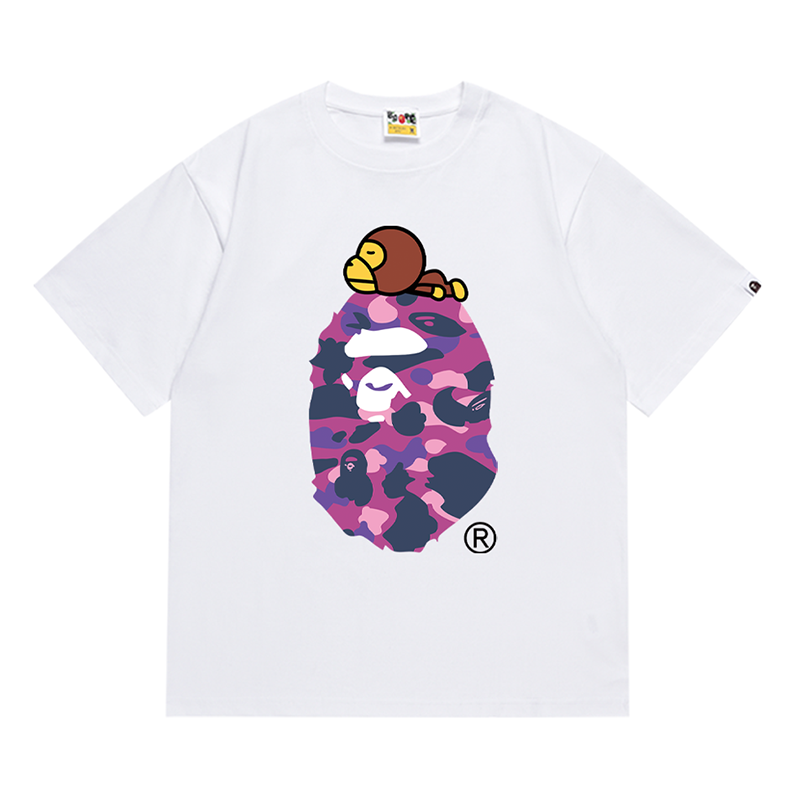 BAPE FW22 Color Camo Milo On Big Ape Tee - image 2