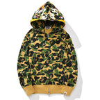 BAPE Unisex Street Style Plain Logo Skater Style Hoodies - image 2