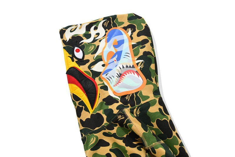 BAPE First Camo Shark Hoodie - Streetwear product view 6