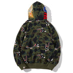 BAPE Shark 1st Camo Shark Zip Hoodie - image 4