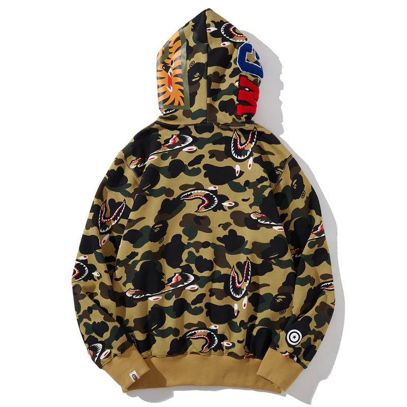 BAPE Shark 1st Camo Shark Zip Hoodie - image 3