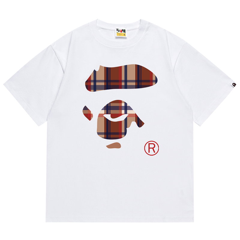 BAPE Check Ape Face Tee - image 2