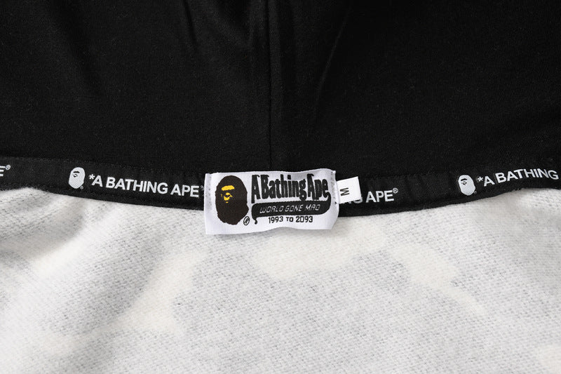BAPE Glow Camo Shark Wide Full Zip Double Hoodies - image 12
