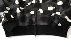 BAPE Glow Camo Shark Wide Full Zip Double Hoodies - image 13