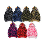 BAPE WGM Camo Zip Hoodie - Eight Colorways product view 13