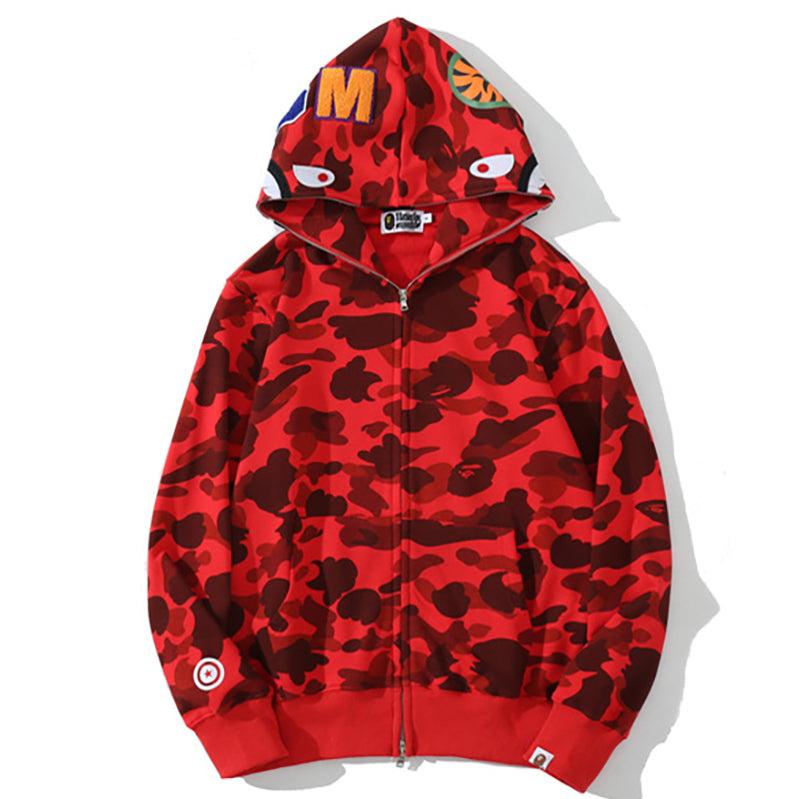 BAPE WGM Camo Zip Hoodie - Eight Colorways product view 26