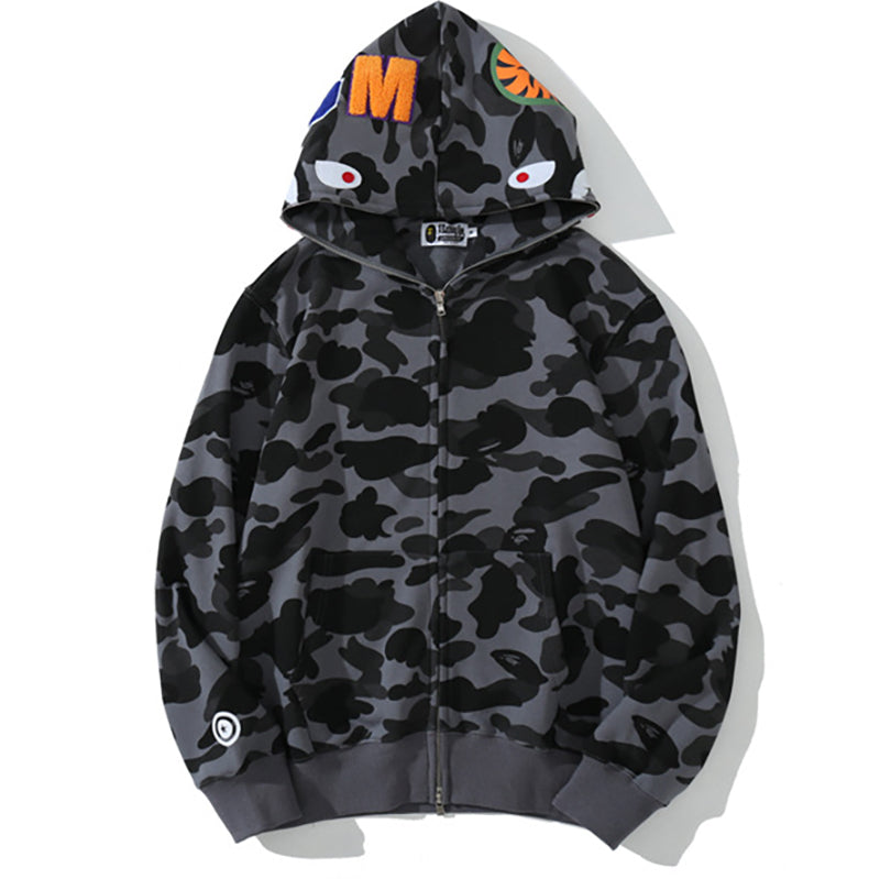 BAPE WGM Camo Zip Hoodie - Eight Colorways product view 4