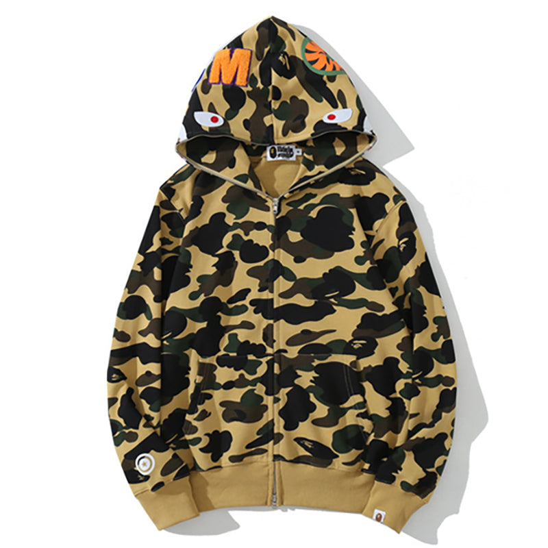 BAPE WGM Camo Zip Hoodie - Eight Colorways product view 10