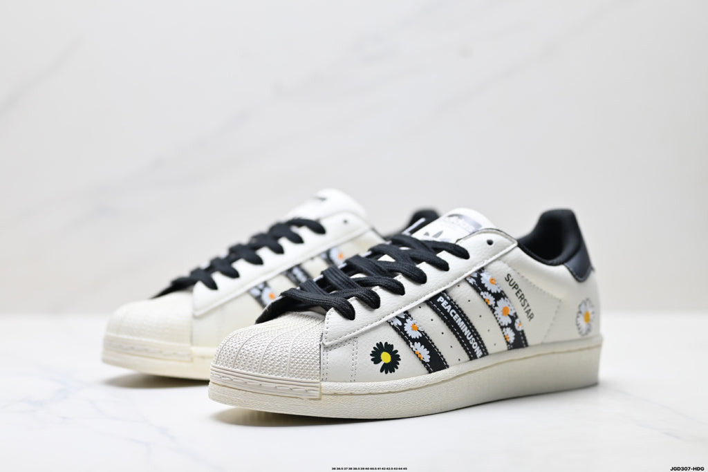 Adidas Shell Toe DIY Custom Low-Top Sneakers