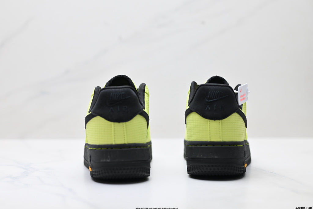 Nike Air Force 1 Low Utility | Volt Black Ripstop Sneakers