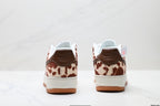 Nike Air Force 1 Low Cow Print | Brown Leather Sneakers