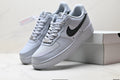 Nike Air Force 1 Low Monochrome | White Grey Textile Sneakers
