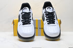 Nike Air Force 1 Low White Black Gum | Leather Sneakers