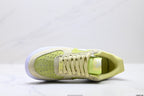 Nike Air Force 1 Low Lemon Yellow | Suede Leather Sneakers