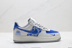 Nike Air Force 1 Low Graphic Check Collection | Premium Leather Sneakers
