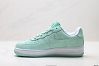 Nike Air Force 1 Low Mint Green | Snake Embossed Leather Sneakers