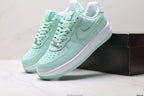 Nike Air Force 1 Low Mint Green | Snake Embossed Leather Sneakers