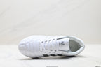 Classic White & Silver Court Sneakers