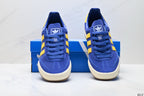 Adidas Jeans Classic Suede Sneakers – Blue Yellow Casual Lifestyle Shoes