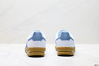 Adidas Jeans White Blue Gum Sole Sneakers – Classic Retro Lifestyle Shoes