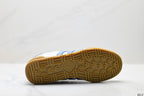 Adidas Jeans White Blue Gum Sole Sneakers – Classic Retro Lifestyle Shoes