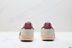 Adidas Jeans Off White Burgundy Sneakers – Classic Retro Lifestyle Shoes